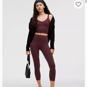 Lululemon Align Tank in Maroon - Never Worn